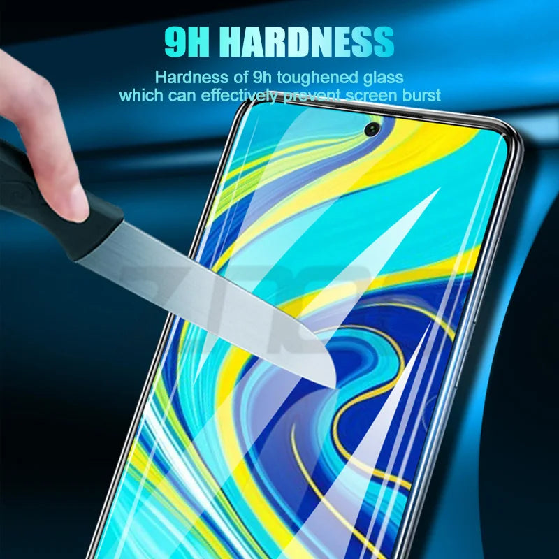 3Pcs Tempered Glass For Xiaomi Redmi Note 9 10 11 12 8 Pro Screen Protector Redmi Note 9S 10S 11S 9A 9C 12C 13C 9T 10T 8T Glass