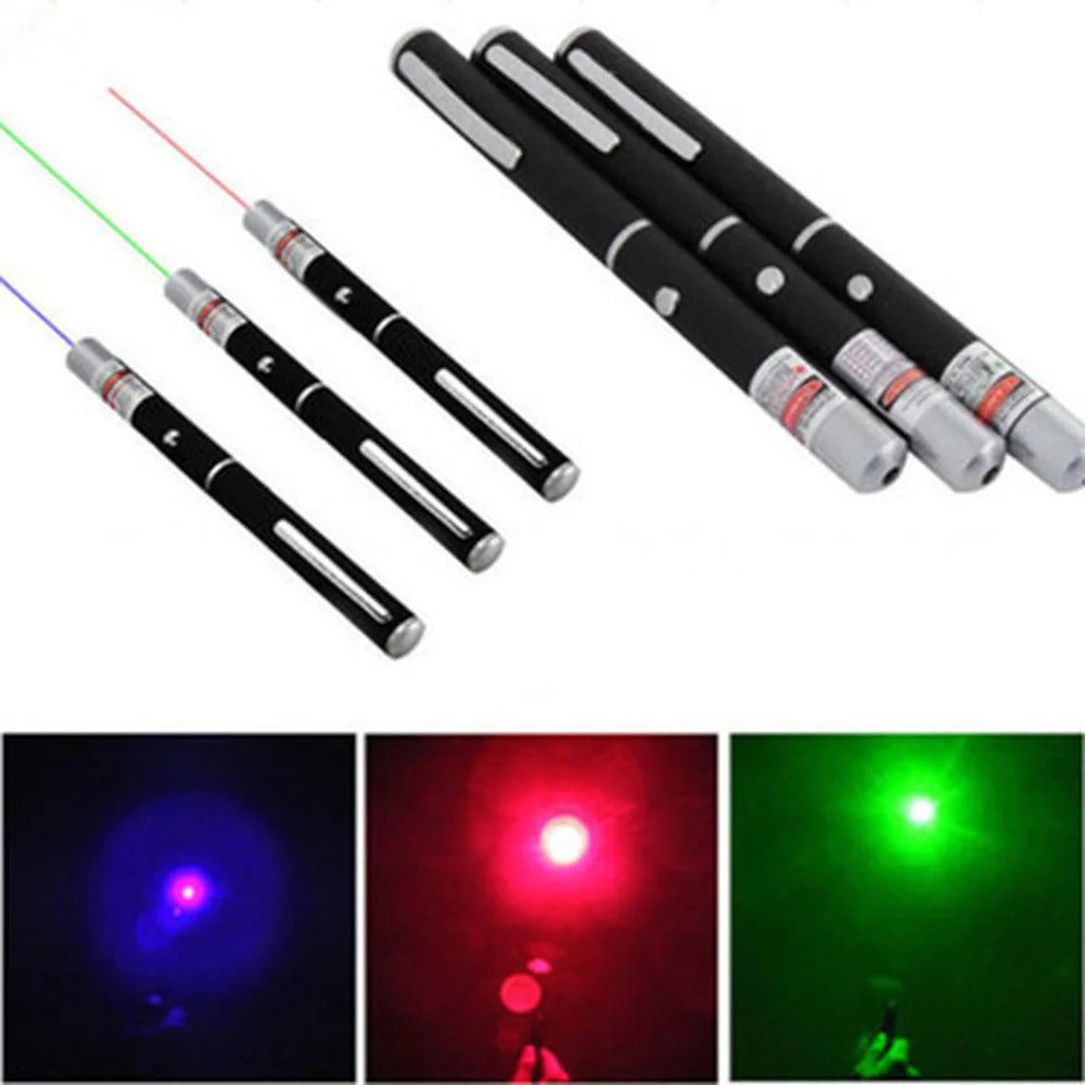 Pointeur Laser haute puissance 5MW, 1 pièce, 650nm, 532nm, 405nm, rouge, bleu, vert, stylo lumineux de visée, Laser puissant, stylo tactique, TSLM1