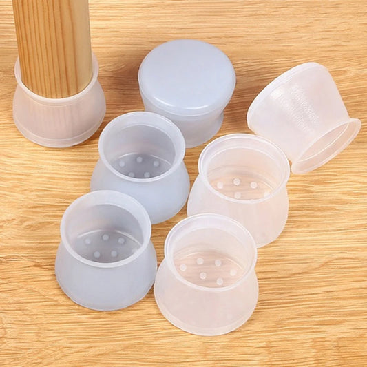 20 piezas cubierta protectora de silicona para patas de muebles, almohadilla para pies de mesa, Protector de suelo para patas de silla, protección de suelo, patas de mesa antideslizantes