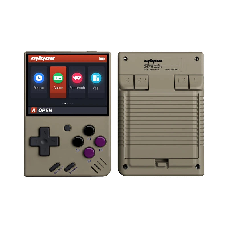 MIYOO MINI V4 consola de juegos portátil Retro pantalla IPS de 2,8 pulgadas consolas de videojuegos sistema Linux emulador de juegos clásico