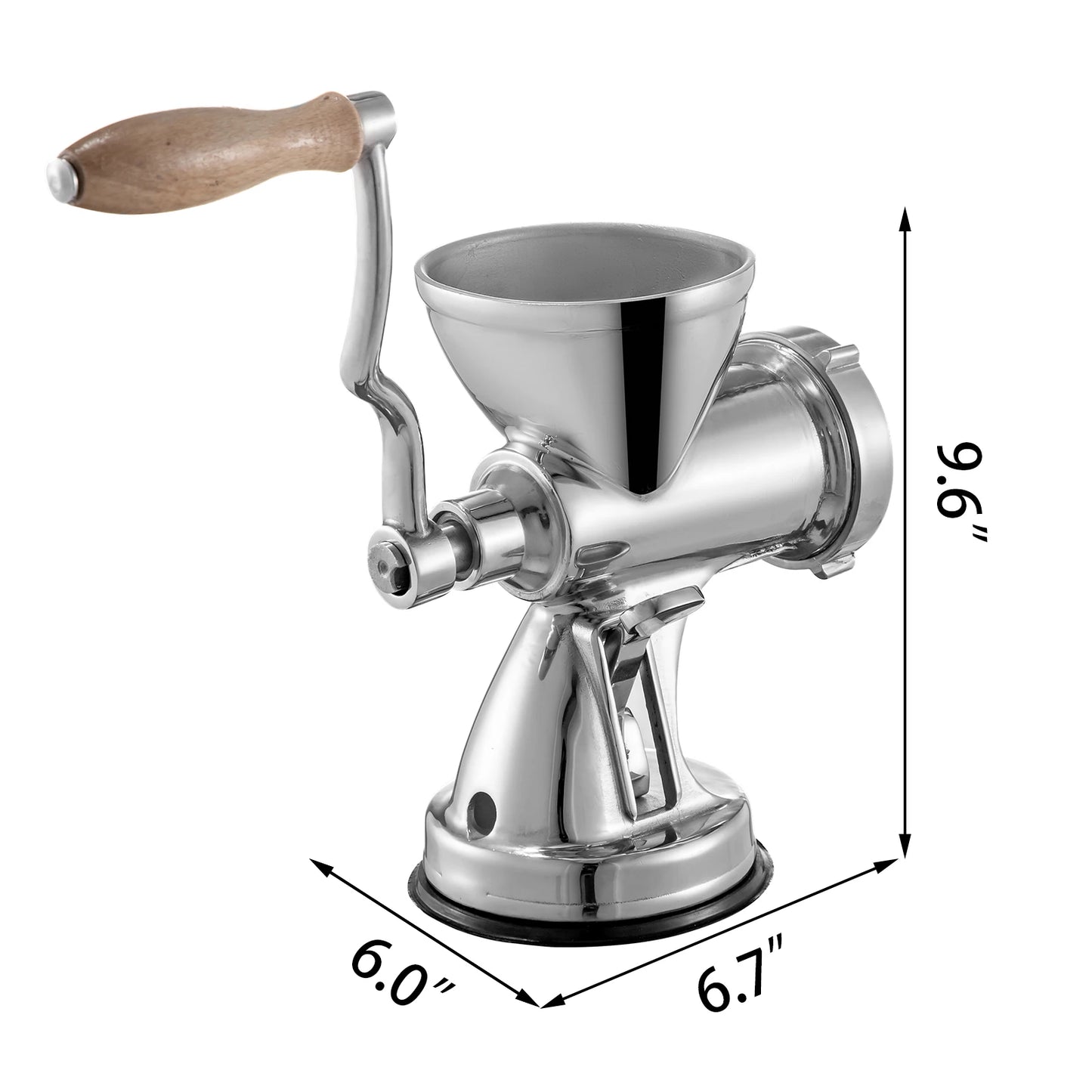 VEVOR-Exprimidor Manual de hierba de trigo de acero inoxidable, exprimidor lento para el hogar, prensa de zumo de naranja y verduras, licuadora portátil