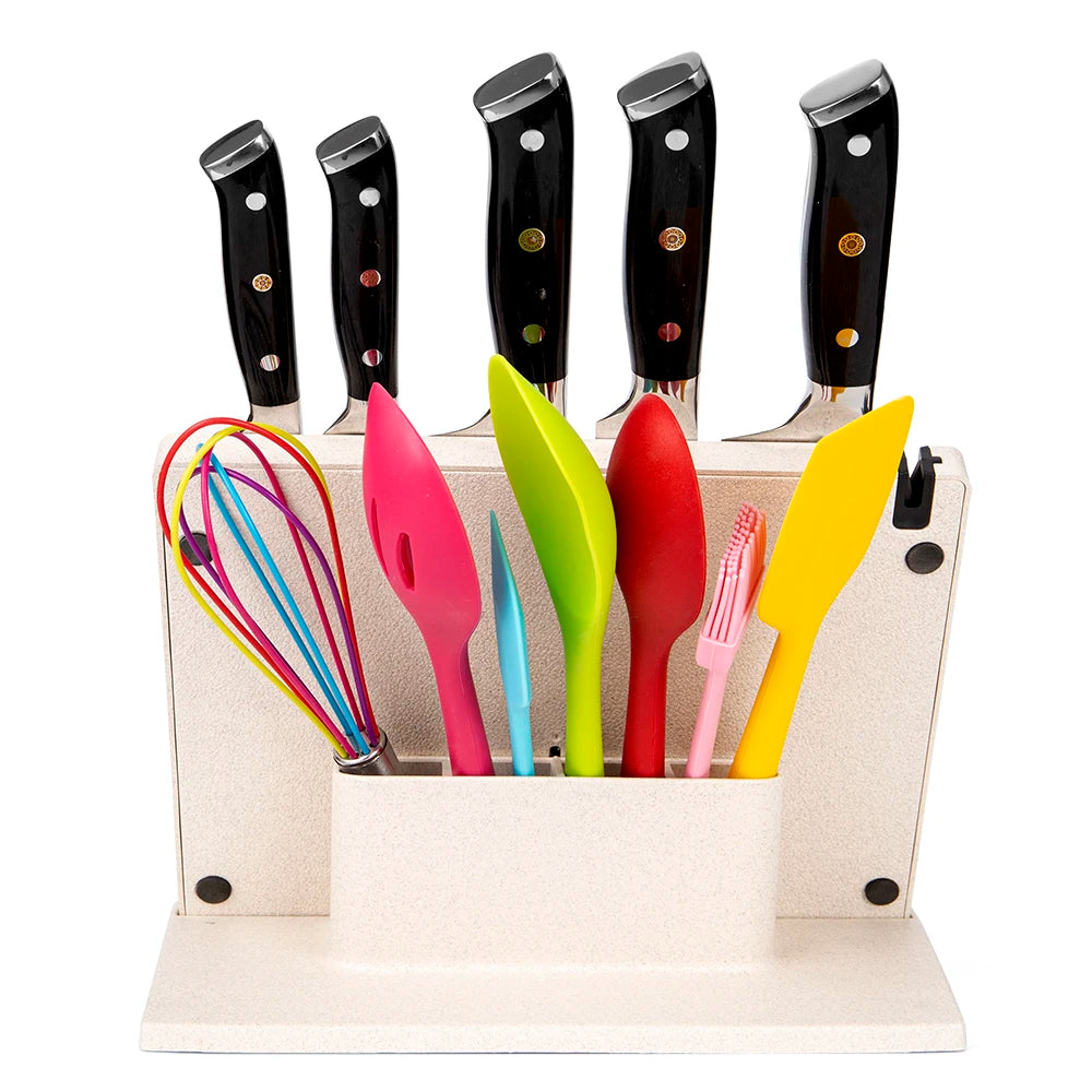 XITUO Multifunction Magnetic Knife Holder Powerful Magnet Universal Knife Rack Home Kitchen Knives Set Practical Storage Tool