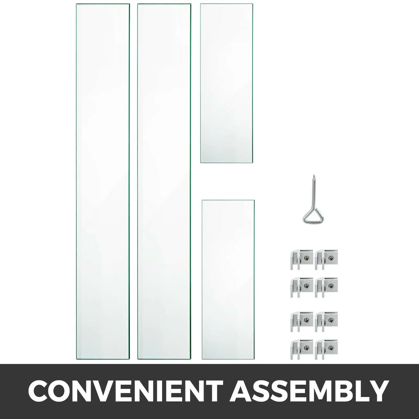 VEVOR – protection en verre trempé résistant à la chaleur, robuste et pratique, protection contre les flammes, pour tables de foyer, Patio et jardin