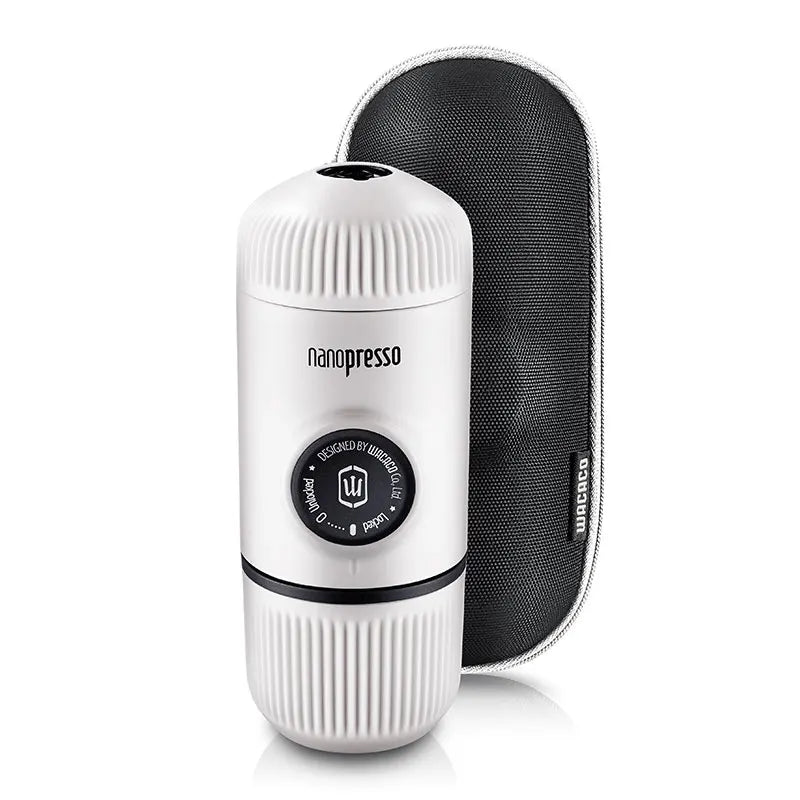 Cafetera espresso portátil Wacaco Nanopresso, versión mejorada de Minipresso, presión de 18 bares, regalo de San Valentín, regalo de Año Nuevo