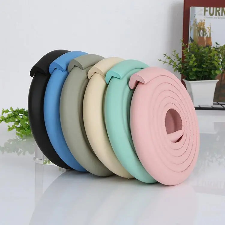 2M U Shape Extra Thick Baby Safety Furniture Table Protector Edge Corner Desk Cover Protective Tape Foam Corners Bumper Guard