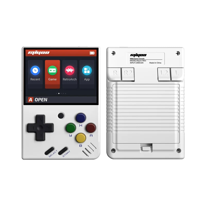 MIYOO MINI V4 consola de juegos portátil Retro pantalla IPS de 2,8 pulgadas consolas de videojuegos sistema Linux emulador de juegos clásico