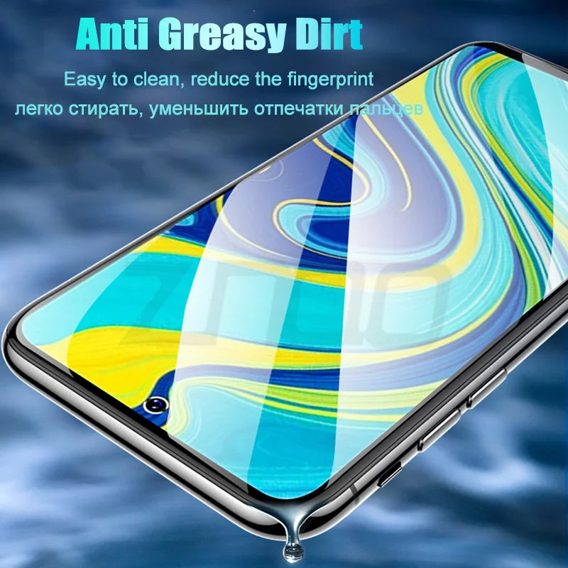 3Pcs Tempered Glass For Xiaomi Redmi Note 9 10 11 12 8 Pro Screen Protector Redmi Note 9S 10S 11S 9A 9C 12C 13C 9T 10T 8T Glass