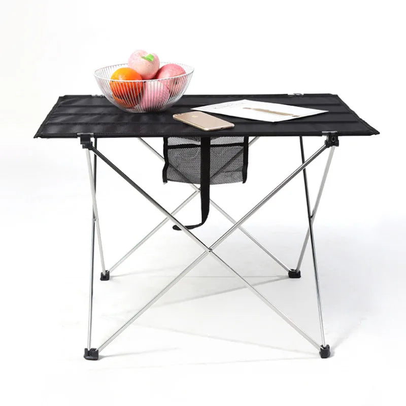 Table pliable d'extérieur, bureau de Camping Portable, ultraléger, en aluminium, pour plage, randonnée, escalade, pêche, pique-nique