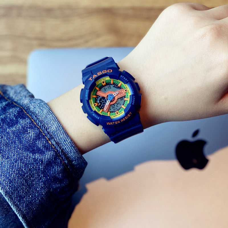 Montre électronique étanche de sport pour enfants à la mode