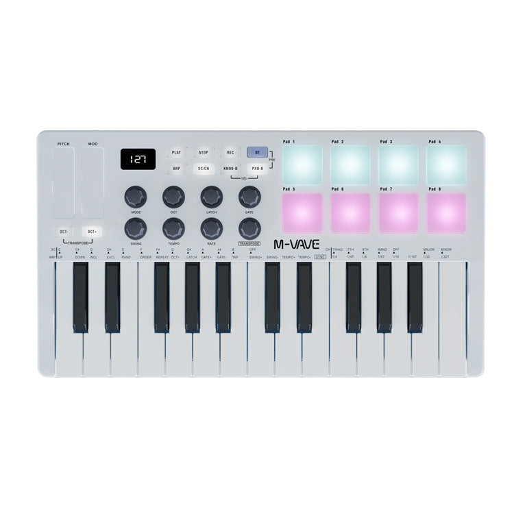 Portable MIDI Keyboard Controller