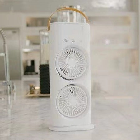 Ventilateur de pulvérisation à Double extrémité, humidificateur Portable, climatiseur domestique, petit refroidisseur d'air, hydrorefroidissement, réglage de l'air Portable