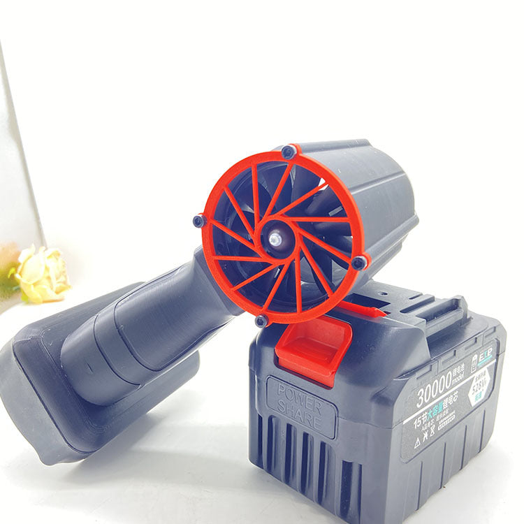 Ventilador de mano pequeño con turbina de impresión 3D