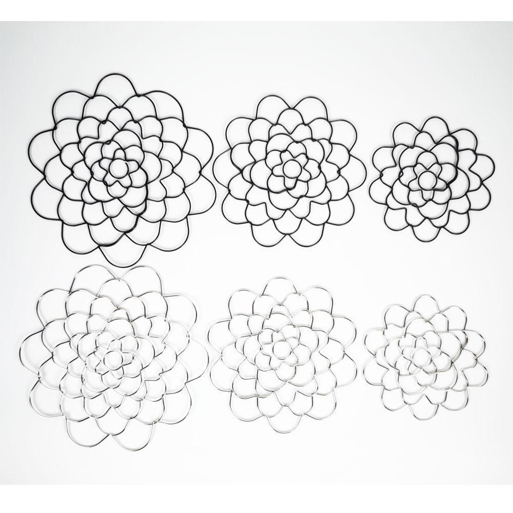 Wrought Iron Flower Arrangement Aid Crafts Home Decoration