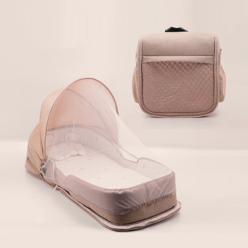 Sac à dos mobile pliable et portable pour berceau de bébé nouveau-né