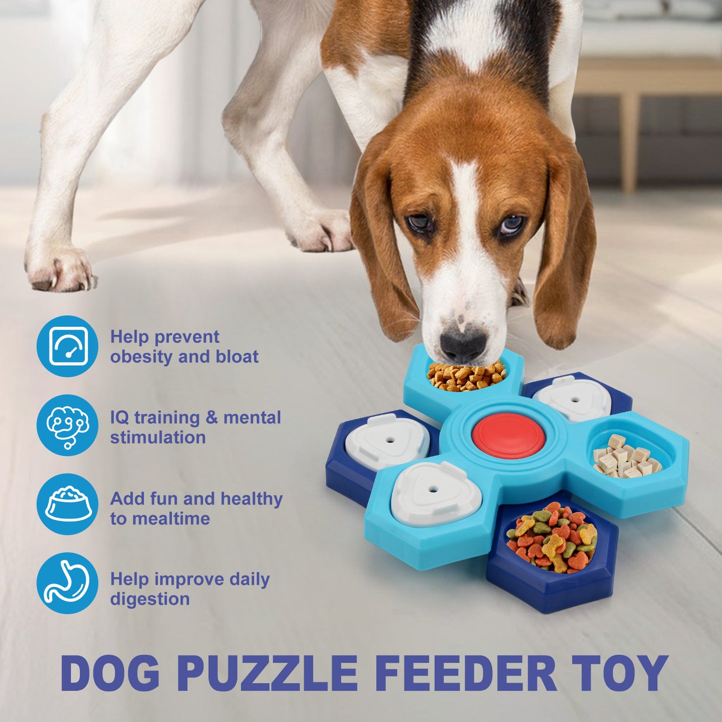 Animaux de compagnie Puzzle formation alimentation lente bol pour chien produits pour animaux de compagnie