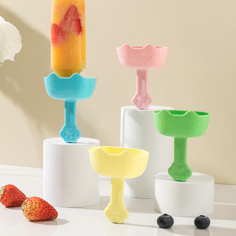 Soporte creativo para helado, molde para dulces de hielo y frutas