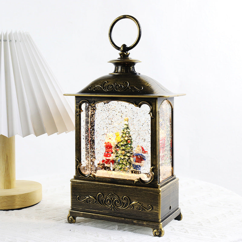 Christmas Decoration Decoration Crystal Lamp Music Box