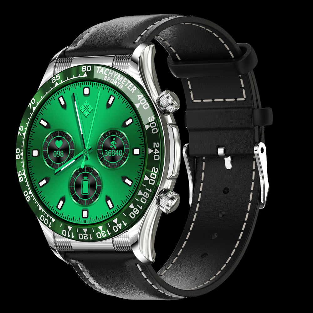 Montre intelligente d'appel Bluetooth pour hommes d'affaires