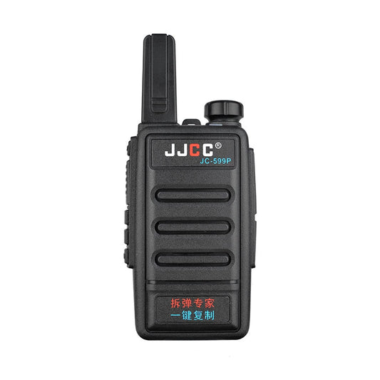 Émetteur-récepteur portable talkie-walkie crypté 599 fréquence Yijian radio moyenne et petite machine pour chantier de construction civile hôtel KTV