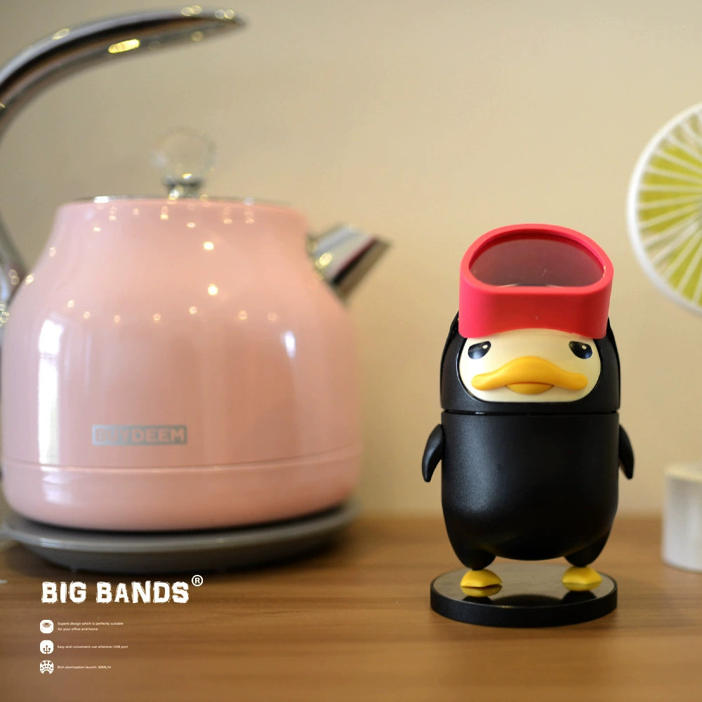 Bigbands – humidificateur à pulvérisation de canard de plongée, silencieux, pour la maison, la chambre à coucher, le bureau, Purification de l'air, Mini aromathérapie