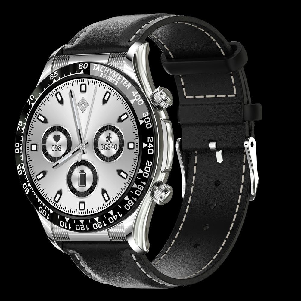 Montre intelligente d'appel Bluetooth pour hommes d'affaires