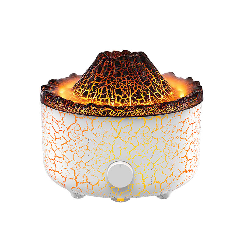 Nouveau Humidificateur volcan créatif, Machine d'aromathérapie, vaporisateur de méduses, humidificateur de flamme d'air, diffuseur