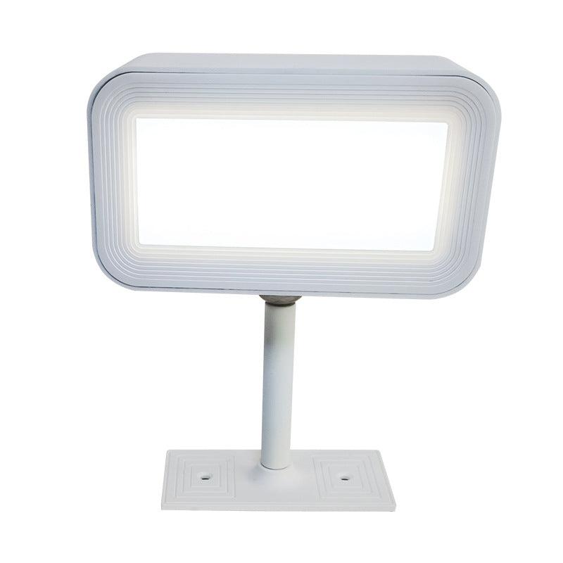 Double-sided Luminous USB Rechargeable Touch Adjustable Light Bedside Lamp