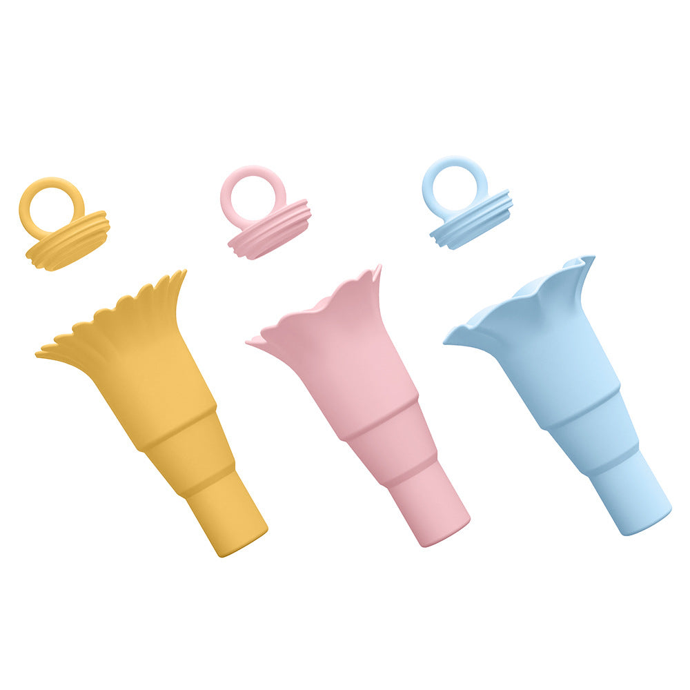 Foldable Silicone Multifunctional Anti-dirty Hands Ice Cream Cup