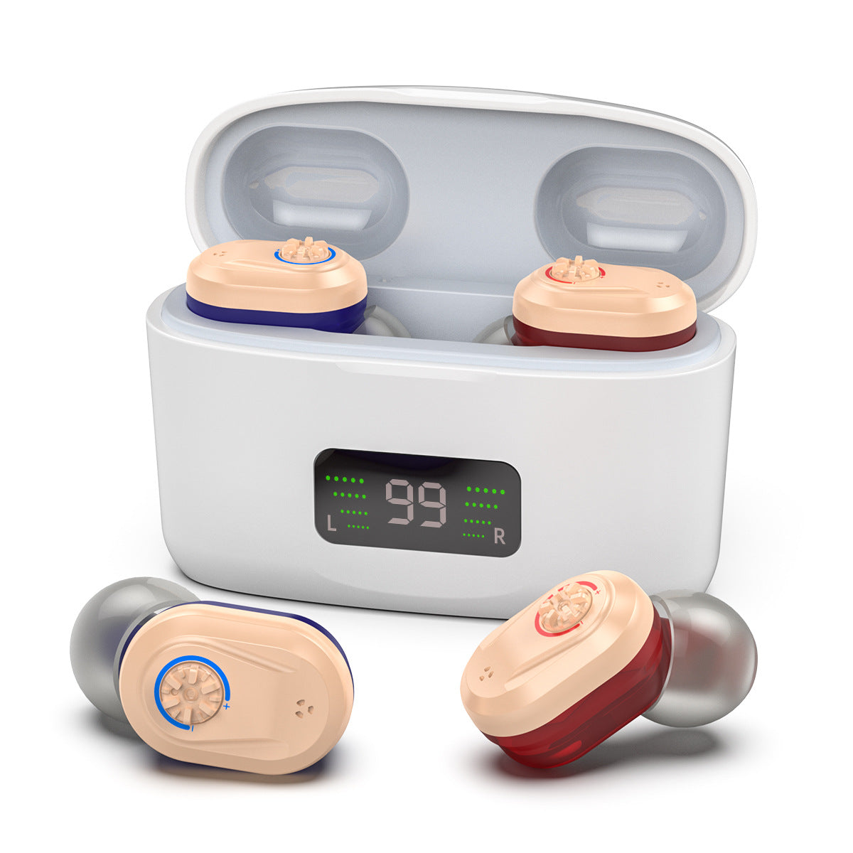 New TWS In-ear Digital Display Charging Warehouse Digital Hearing Aid