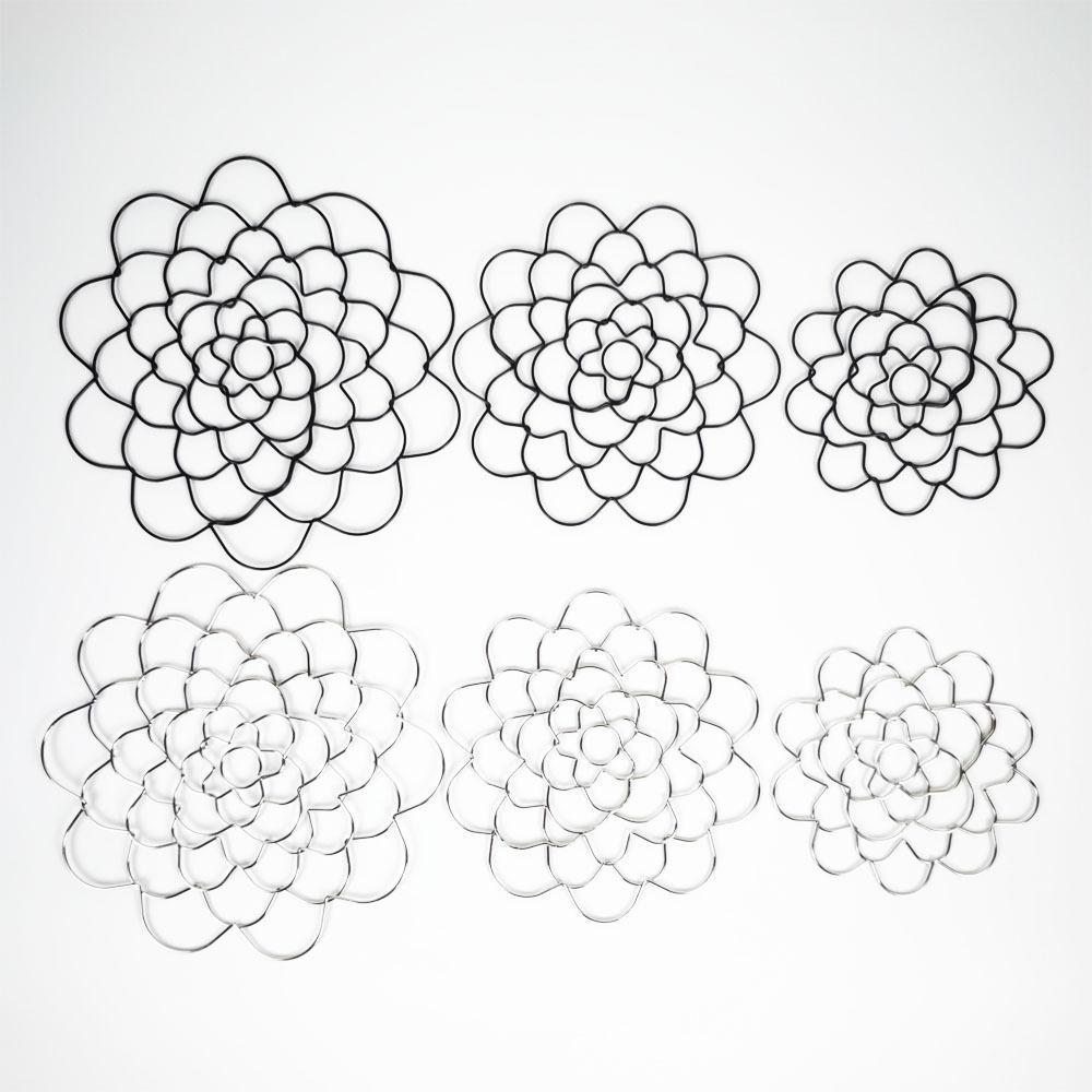 Wrought Iron Flower Arrangement Aid Crafts Home Decoration