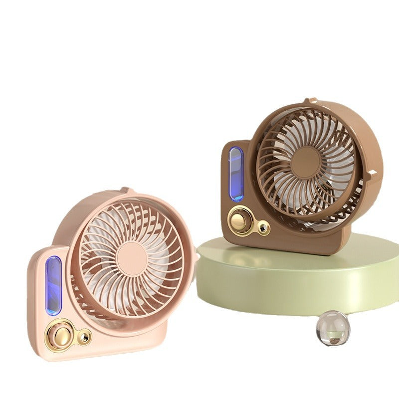 Humidificateur de bureau, Mini ventilateur, ventilateur Portable domestique