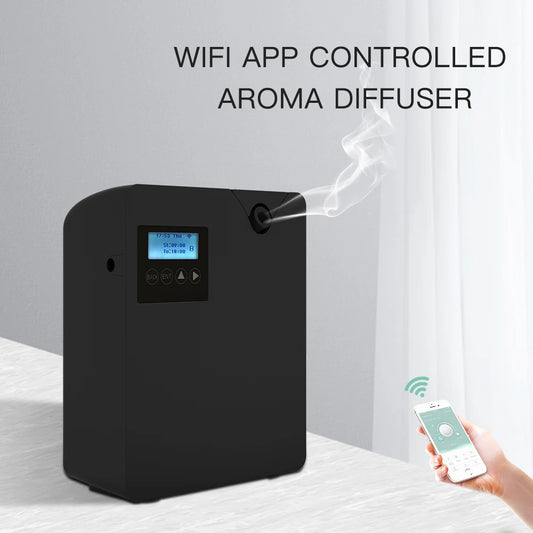 Difusor de Aroma para ambientadores domésticos, pulverizador, aromaterapia, dispositivo aromático para Hotel, máquina de fragancia para habitación inteligente, Control por aplicación