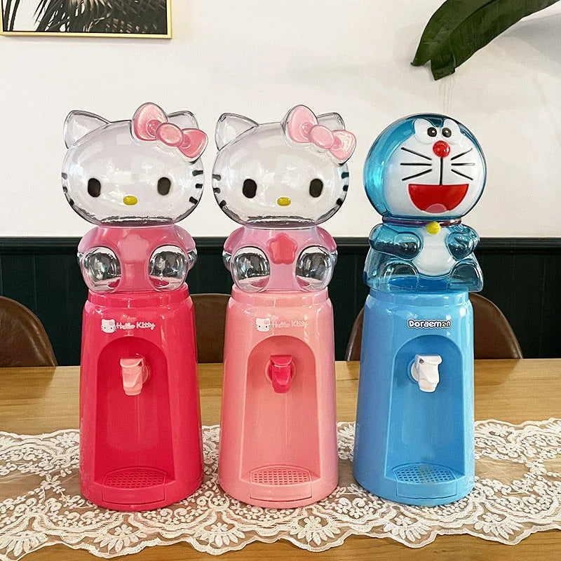 Kawaii Sanrio Hello Kitty distributeur d'eau mignon dessin animé ma mélodie dortoir maison cuisine Mini presse-agrumes enfant presse fontaine d'eau jouet