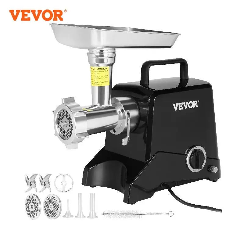 VEVOR 419 LB/H hachoir à viande électrique robuste en acier inoxydable hachoir à viande robot culinaire pour appareils ménagers outils de hachoir