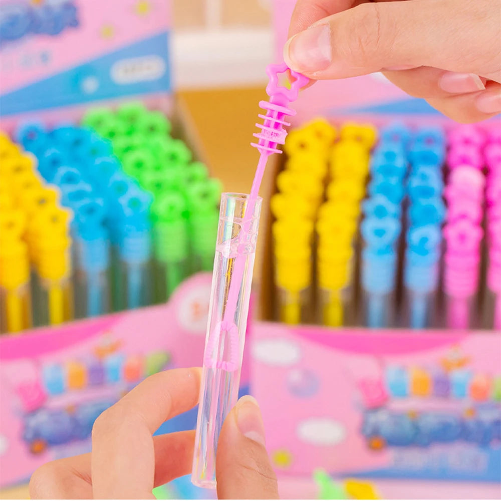 Mini juguete de tubo vacío de burbujas para niños, recuerdos de fiesta de cumpleaños, regalos escolares, recuerdos para invitados de boda, recompensas de piñata, 10-30 Uds.