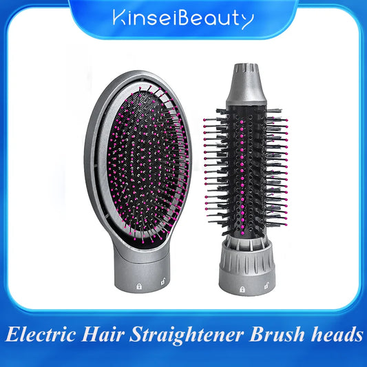 Electric Hair Straightener Brush heads