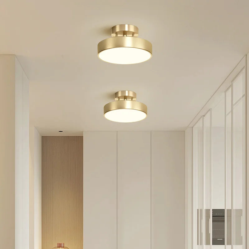 Nordique Led plafonniers lumière lustre chambre cuisine luminaires lampes de décoration pour salon couloir escalier Luces