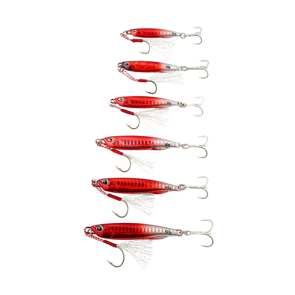 2021 Japón Metal fundido Jig cuchara 10/15/20/30/40/50g orilla de Jigging pescado mar señuelo para pesca de lubina cebo Artificial aparejos