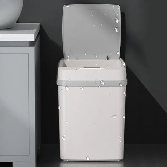 12/16L Smart Sensor Trash Can Bathroom Kitchen Toilet Automatic Trash Can Waterproof Electric Smart Bin Home Wastebasket