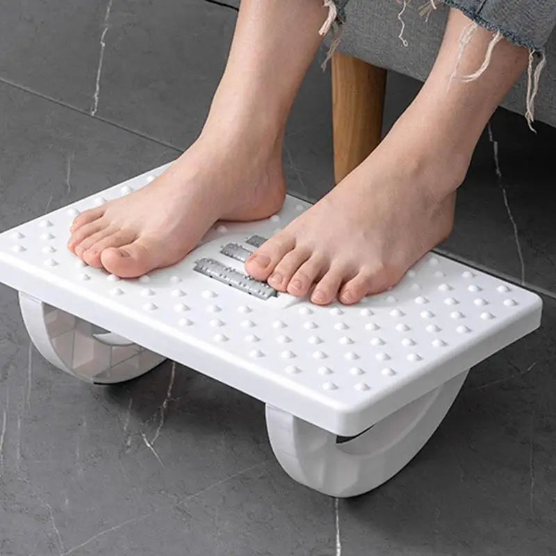 Repose-pieds portable sous le bureau, repose-pieds ergonomique avec rouleaux de Massage, repose-pieds pour le travail à domicile et au bureau, livraison rapide