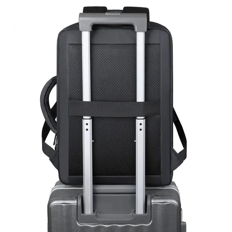 Hommes grande capacité sac à dos USB charge mâle sacoche pour ordinateur portable étanche voyage d'affaires sac à dos sac à bagages Mochila