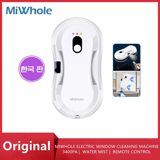 MIWhole XIAOMI Robot aspirateur nettoyeur de vitres robot nettoyeur de vitres électrique verre limpiacristales télécommande pour la maison