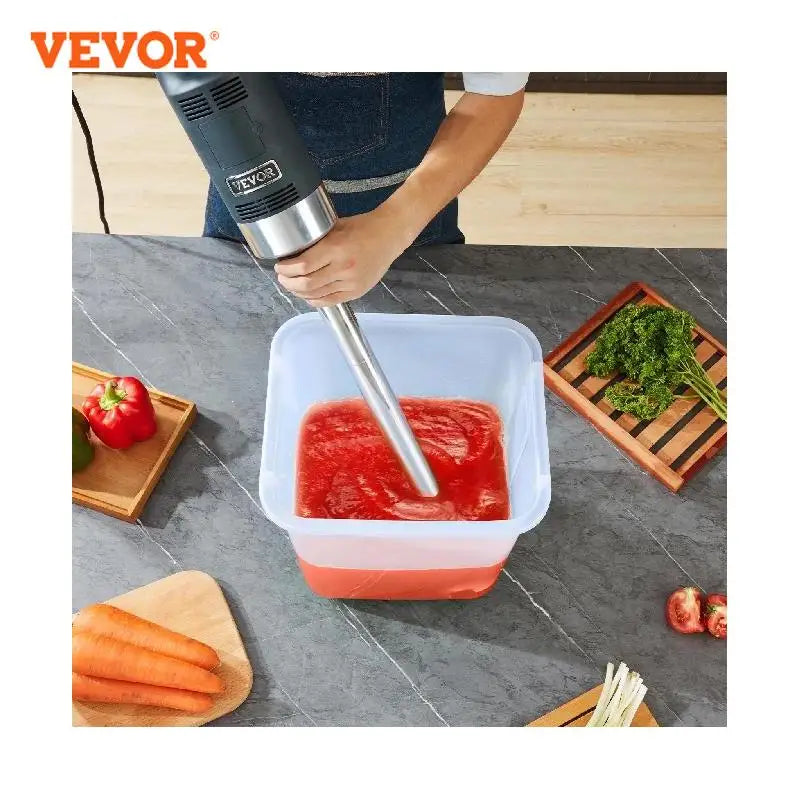 VEVOR Commercial Immersion Blender 750W 20" Heavy Duty Hand Mixer Variable Speed Kitchen Stick Mixer