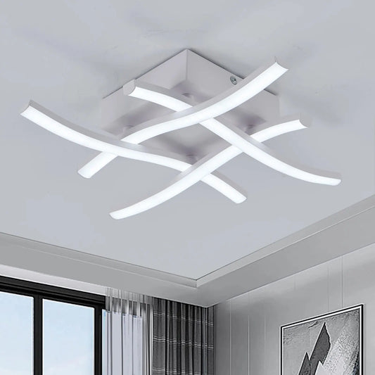 24W plafond moderne à LEDs lumières Led lustre plafonnier AC90-260V plafonnier pour chambre salon décoration