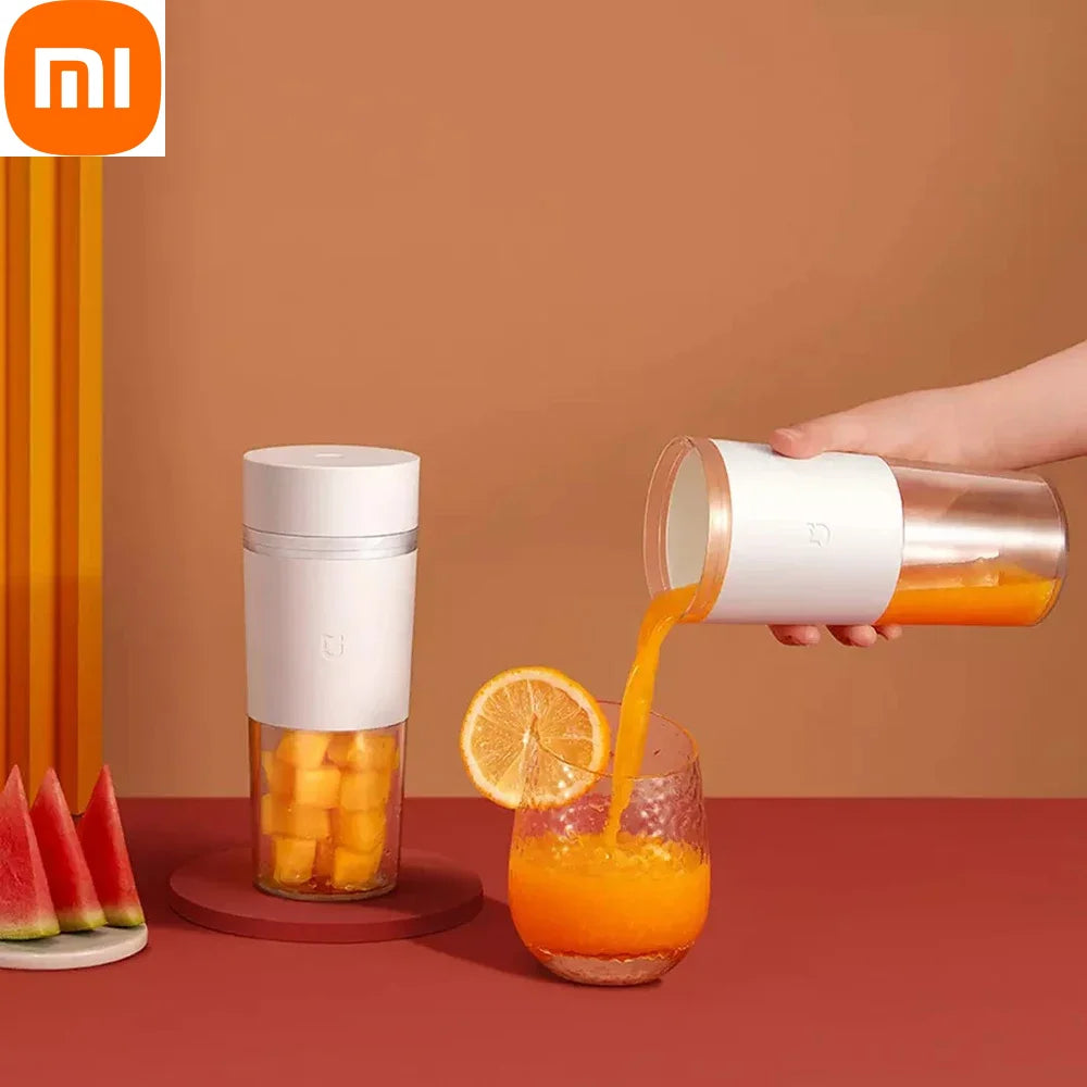 XIAOMI MIJIA Mini licuadora portátil, exprimidor eléctrico de frutas, exprimidor de naranjas, cocina, procesador de alimentos, Extractor de jugo para el hogar