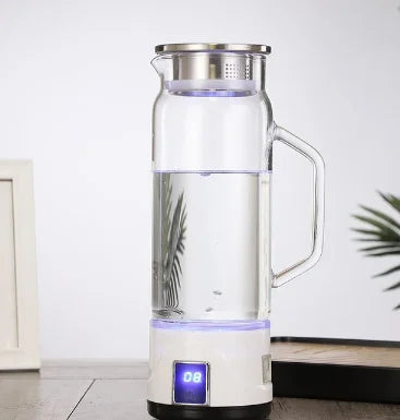 Mini taza generadora de hidrógeno recargable, filtro de agua portátil, botella de agua rica en hidrógeno, ionizador, hervidor puro H2