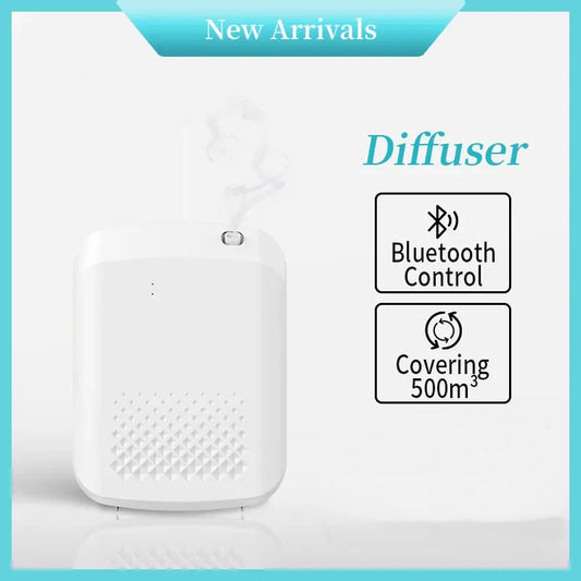 Difusor de Aroma, difusor de Perfume, máquina de Aroma inteligente con Bluetooth para difusor de Fragancia casera, dispositivo de fragancia de aceite esencial