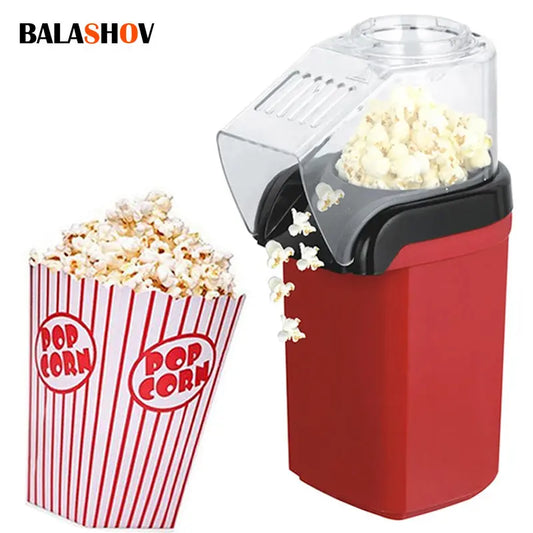 Máquina de palomitas de maíz sin aceite para el hogar, máquina de palomitas de maíz sin aceite para cocina, palomitas de maíz caseras, 110V/220V