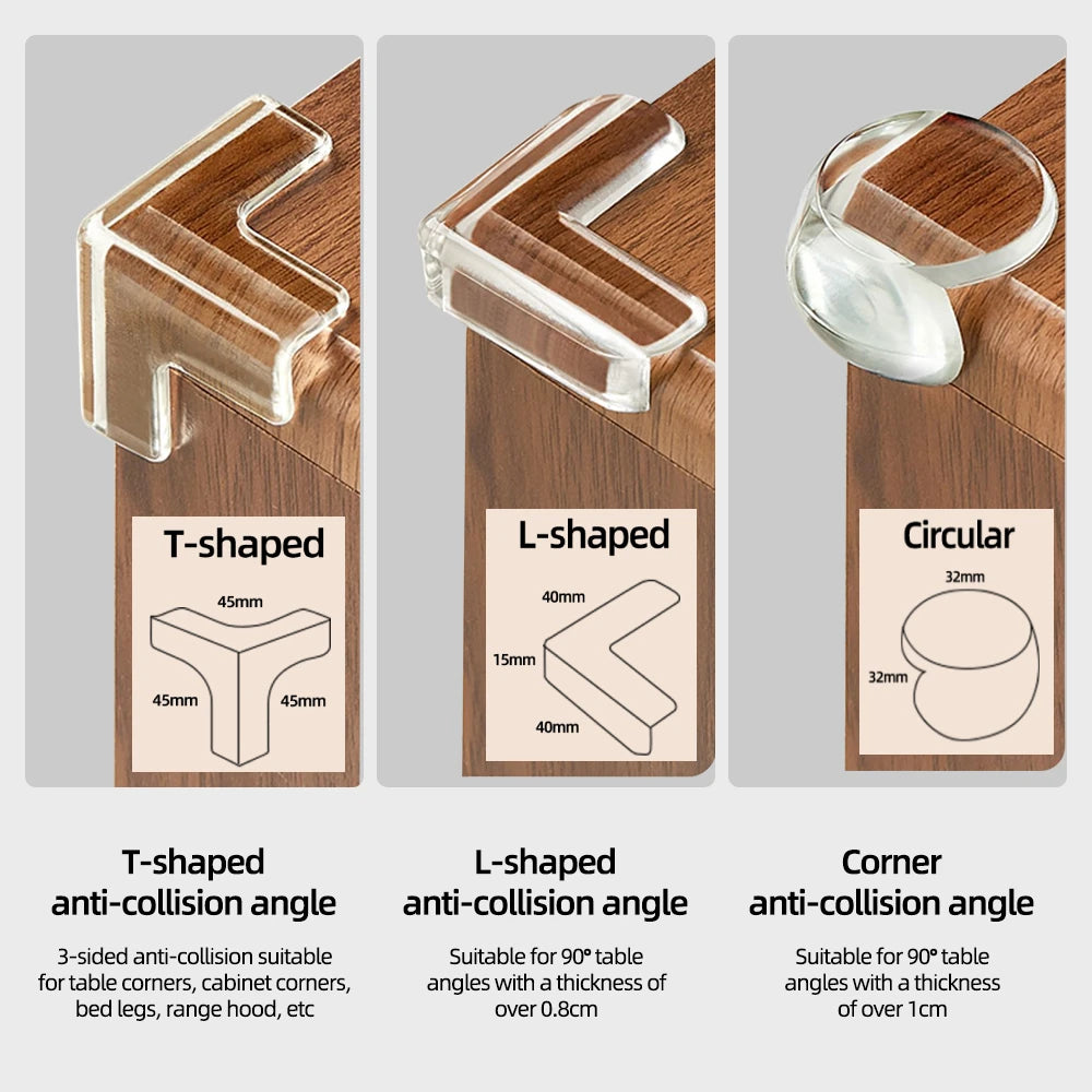 4/16Pc Upgraded Corner Protector Baby Safety Silicone Corner Guards and Edges Widened Thickened Furniture Table Corner Protector