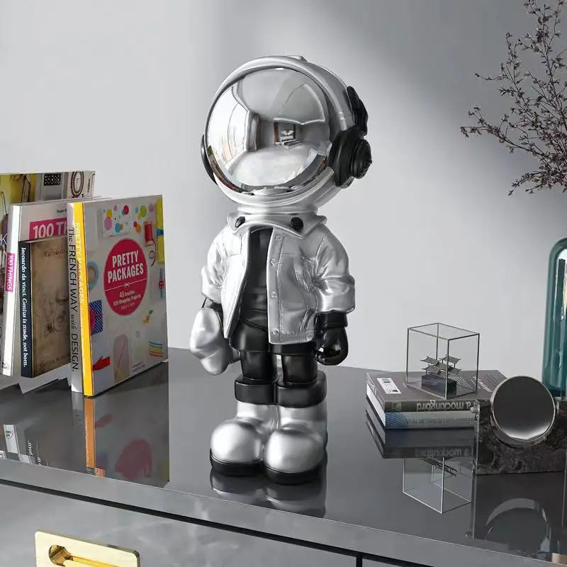 ARTLOVIN créatif résine dessin animé astronaute Statues décoration de la maison Figurine décor de bureau Sculpture nordique intérieur ornements cadeaux